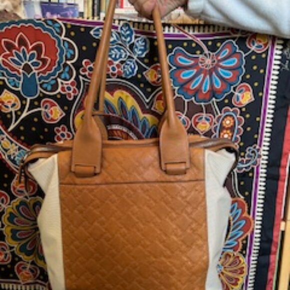 Tumi Leather Tote - Picture 7 of 8